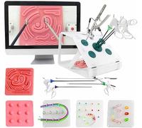 Kit Simulatore Di Chirurgia Laparoscopica, Trainer Laparoscopico, 5 Moduli Di Formazione + 4 Strumenti Chirurgici + Telecamera Hd, Per Studenti Di Medici Che Insegnano Formazione