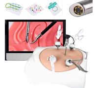 Kit simulatore laparoscopico per allenamento pratico con accessori per allenamento - borsa per esercizi realistici e attrezzature per allenamento per chirurgia laparoscopica