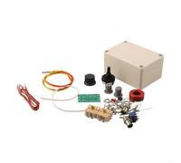 Kit sintonizzatore manuale per radio da prosciutto QRP 1-30 MHz, struttura in metallo e plastica con display LED VSWR, progetto di saldatura fai da te per hobbisti