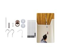 Kit sistema di discesa scala per soffitta per gancio di discesa