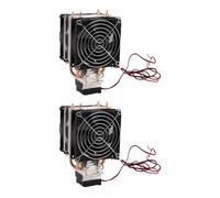 Kit sistema di raffreddamento per refrigerazione con ventola Peltier termoelettrica da 12 V e 6 A per aria