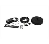 Kit Sistema di Ricarica Alternatore Regolatore 18 Ampere - Statore -Rotore - Compatibile per Moto (Harley-Davidson) FX 1971-1980 FL 1970-1980 -