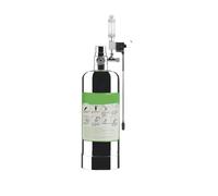 Kit sistema generatore di CO2 for doppio acquario da 5 litri Sistema bombola con elettrovalvola diffusore a bolle anidride carbonica(5L)