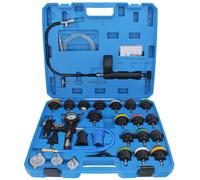 Kit Sistema Raffreddamento Spurgo Vuoto Tester Pressione Radiatore Adattatore