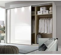 Kit Sistema Scorrevole per Armadi con Porte Appese Per 2, 3,4 Ante Chiusura Soft
