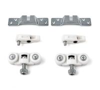 Kit scorrevole per porte Scrigno Delta portata Kg 80 per binario alluminio