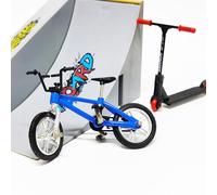 Kit Skate Park - Set Rampa Per Skateboard Da | Ottimo Regalo Per I Bambini | Attrezzature Per Stampi | Pantaloni Per Mini Scooter Da Bici | Percorso A Ostacoli Per L'addestramento Professionale S