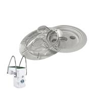 Kit skimmer per piscina - Cestello filtro per piscna da 9,65 pollici, Anello per cestelli per skimmer per laghetto per carichi pesanti, Adattatore per cestello per skimer per piscina in ABS | Coprif