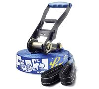 Gibbon Slacklines - Funline Treewear Set 15 m blu