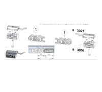 KIT SLIDING PUMA mod.DRAGON Kg 120 con FERMI FINE CORSA
