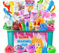KIT SLIME GELATO FLUFFY PER BAMBINI 3-12 ANNI CREATIVE SLIME MAKING SET GIOCO ED