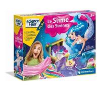 Kit Slime Sirena Clementoni Science & Play con Paillettes, Colori e Aromi