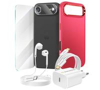 Kit Smart per iPhone 17 Air Cover, Vetro Protettivo, Caricatori, Auricolari (6