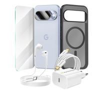 Kit Smart per Pixel 10 Cover, Vetro Protettivo, Caricatori, Auricolari (6 pezzi)