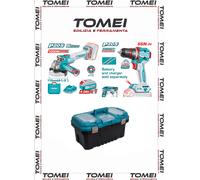 Kit smerigliatrice e Avvitatore Total TAGLI271531E+TIDLI206681 2 batterie