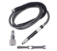 Kit Smerigliatrice Pneumatica Aria 3mm Collet 65000RPM - Accessori Compressore Portatile per Smerigliatura, Incisione e Levigatura di Precisione (Stile americano)