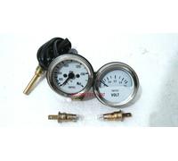 Kit Smiths 52 mm temperatura olio e volt lunetta cromata bianca