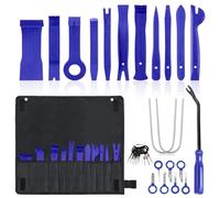 Kit Smontaggio Pannelli Auto 32 Piezas Kit Leve Plastica Smontaggio Auto Strumento di Rimozione Auto Utensili a Leva per Auto Kit Smontaggio Plastiche Auto per Smontare Pannello Interno Auto Radio