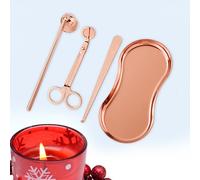 Kit smorzatore per stoppino con 4 accessori per candele, multiuso, con