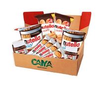 Kit Snack NuteIIa con 2x B-Ready, 2x NuteIIa&Go, 4x Biscuits e 2x Vasetti di Crema per nutella 418g [10 Pezzi]