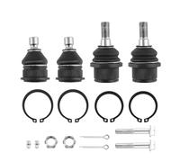 Kit Snodi Sospensione Giunti Sferici Braccio Controllo Compatibile Con Isuzu Per Ascender 2003-2008 Superiori E Inferiori Ricambio Anteriori 19133638 K6663