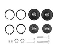 Kit Snodi Sospensione Giunti sferici dello sterzo compatibile con Buick per Rainier 2004-2007 anteriori superiori inferiori hardware 22157320 K6663 K6664