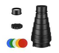 Kit snoot conico per video da interni, modellazione di forme, filtri