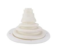 Kit Soffietti per Cavo Cambio, Cuffia per Cavo Cambio, Soffietto Protettivo per Cavo Cambio Sterzo Marino Gomma Plastica per Auto, Barche, Yacht(Un bianco))