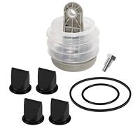 Kit soffietto pompa adatto per Dometic 385230980 kit soffietto pompa e 4 pezzi 385310076 valvola DB 1-1/2" kit valvola a becco d'anatra nera e 2 confezioni 385310151 kit O-Ring sostituire per Dometic