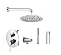 KIT SOFFIONE ROMA E Ø 30, BD6046 CM 35, DUPLEX DP3072, DOCCIA MINISTAR, FLEX PV