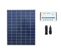 Kit solare fotovoltaico 200W 12V regolatore PWM 20A serie LS