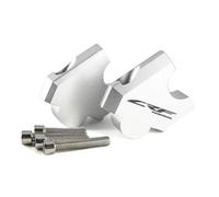 Kit Sollevamento Morsetto Rialzo Manubrio Per Moto Per Africa Twin CRF1100 CRF 1100 L CRF1100L CRF1000L Adattatore Manubrio Estensibile. Manubrio(Argento1)