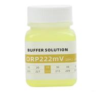 Kit soluzione di calibrazione PH con 4. 7. 10. Buffer e K lettrodo di stoccaggio per protezione della sonda ORP, accessori per contatori di test dell'acqua idroponica di laboratorio (ORP222mv)
