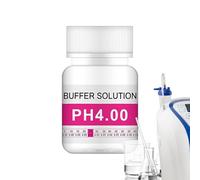 Kit soluzione di calibrazione PH | Soluzione di calibrazione del misuratore di pH - Flaconi riutilizzabili da 50 ml di soluzione di PH 4.00, 6.86, 9.18