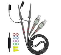 Kit Sonda Oscilloscopio Professionale 100MHz con BNC e Doppio Gancio di Prova Ca