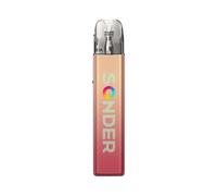 Kit SONDER Q2 Gee-kvape 30 W Vape (Pesca Frizzante) Batteria 1350 mAh 3 ML Cartuccia Q Atomizzatore 0,8 ohm Resistenza per MTL/RDL Sigaretta Elettronica Iconic RGB Light Originale - No Nicotine