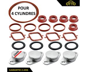 Kit Soppressione Farfalla Colletore Aspirazione 32 MM Compatibile R E46 E39 330