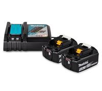 KIT Sorgente -LXT- 18V (DC18RC+2 BL1850B+CARTON)