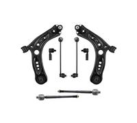 KIT SOSPENSIONE 8PZ BRACCI + GIUNTI + TESTINE + BIELLETTE PER VW GOLF DAL 2012