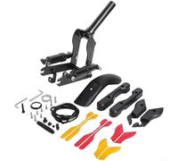 Kit sospensione anteriore, riduttore di vibrazioni per sospensione anteriore scooter elettrico per Ninebot MAX, ammortizzatore in alluminio con parafango integrato, compatibile con Ninebot Max G30