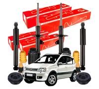 KIT Sospensioni 4 Ammortizzatori Speed Fiat Panda 169 4x4 con Tamponi + Supporti