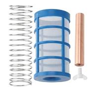 Kit Sostituzione Anodo In Rame - Anodo Galleggiante Solare Per Depurazione Acqua Con Rame | Include Retino Filtro E Vite A Farfalla Per SPA Acqua Dolce E Salata