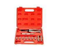 Kit sostituzione installazione rimozione valvole a stelo 11pz guarnizioni auto