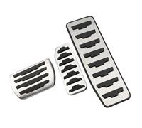 Kit Sostituzione Pedale del Freno Pedale Dell'acceleratore Dell'auto Pedale Dell'acceleratore della Frizione Automatica Copri Pedali del Poggiapiedi per Jaguar E-Pace(Style 2(AT))