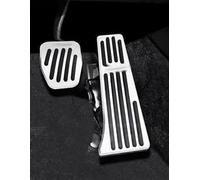 Kit Sostituzione per B&MW Serie 3 E36 E39 E46 E87 E90 E92 E93 Serie 1X1 Pedale del Freno Dell'acceleratore Parti Auto in Lega di Alluminio(Silver1)