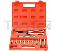 KIT SOSTITUZIONE RIMOZIONE INSTALLAZIONE VALVOLE STELO PINZE 11pz