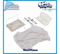 KIT SOSTITUZIONE SACCO FILTRANTE DOLPHIN MAYTRONICS THUNDER 10 20 30