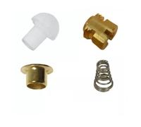 KIT SOSTITUZIONE VALVOLA FUNGO PER MACCHINA CAFFE' DE LONGHI EC650 EC750 BCO CF