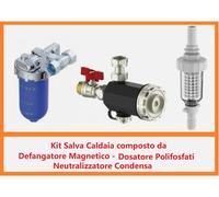 KIT SOTTO CALDAIA CON DEFANGATORE DOSATORE POLIFOSFATI NEUTRALIZZATORE CONDENSA