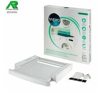 KIT SOVRAPPOSIZIONE COLONNA 60X60 LAVATRICE ASCIUGATRICE CON RIPIANO ESTRAIBILE